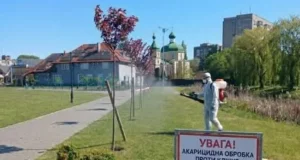 У Ковелі 29 вересня проведуть акарицидну обробку парків