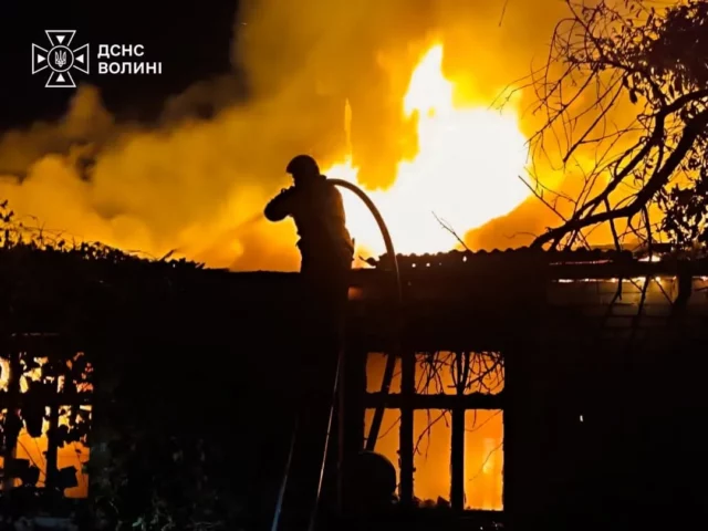 У селі Гуща внаслідок пожежі загинув 30-річний чоловік