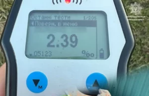 У Ковелі зупинили п’яного водія мопеда без права керування