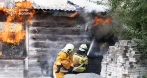 У селі Гаразджа Луцького району загорівся житловий будинок