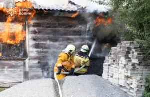 У селі Гаразджа Луцького району загорівся житловий будинок