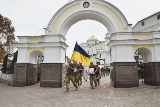 У Луцьку попрощалися із загиблими захисниками Наталією Кулацькою та Ігорем Тимчуком
