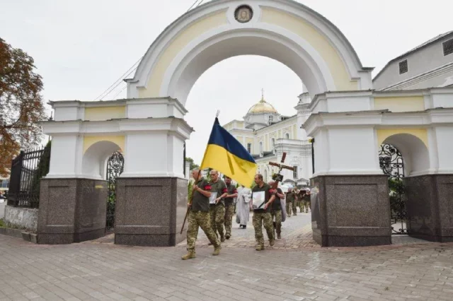 image У Луцьку попрощалися із загиблими захисниками Наталією Кулацькою та Ігорем Тимчуком