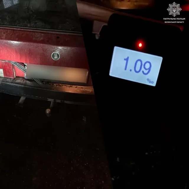 На трасі М-19 зупинили нетверезого водія без прав і страхівки