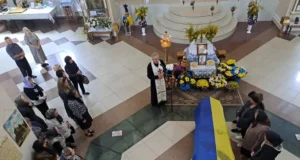 Ковель попрощався з нацгвардійцем Володимиром Якимовичем
