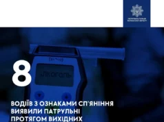На Волині за вихідні виявили 8 нетверезих водіїв На Волині за вихідні виявили 8 нетверезих водіїв