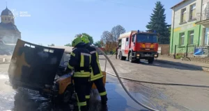 У Берестечку рятувальники загасили пожежу автомобіля
