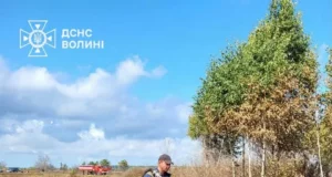 Поблизу села Судче гасять пожежу торфу на площі 1,8 гектара