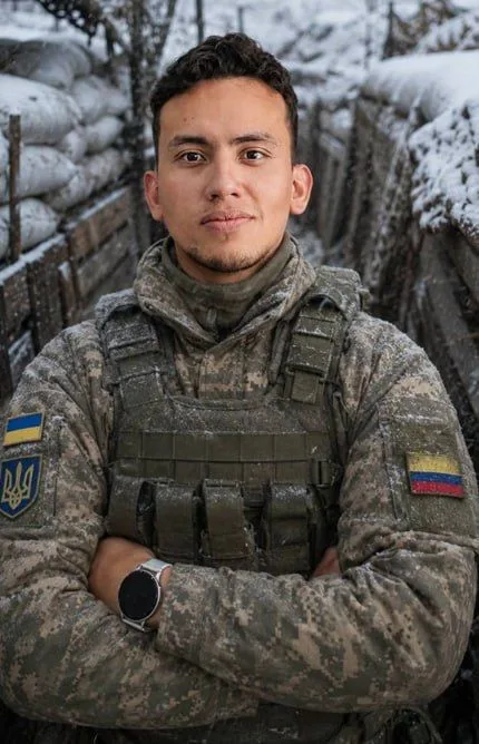 image У Луцьку попрощаються з колумбійським воїном Бохоркесом Веласко Каросом Артуро