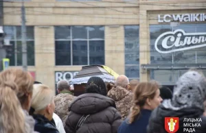 У Луцьку попрощалися із захисником та волонтером Володимиром Тарановичем