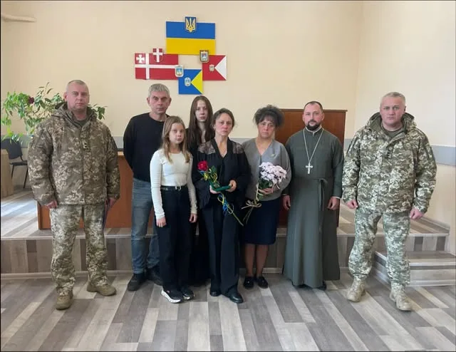 image У Торчинській селищній раді вручили посмертну нагороду Богдану Василюку