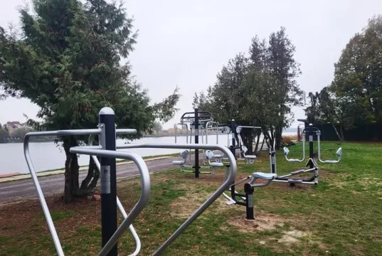 У Ковелі встановлюють нові спортивні локації за підтримки партнерів