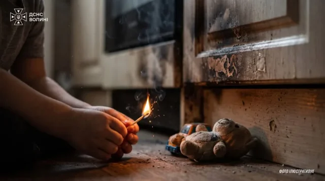 image У селі Метельне через дитячі пустощі загорівся житловий будинок