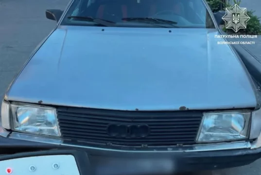У Луцьку нетверезий водій Audi вчинив ДТП і втік з місця події