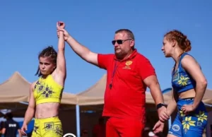 Ковельчанка Діана Рисьова здобула срібло чемпіонату світу з пляжної боротьби