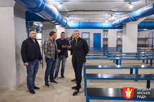 image У Луцьку оновили одне з найбільших укриттів на вулиці Назарія Яремчука, 11